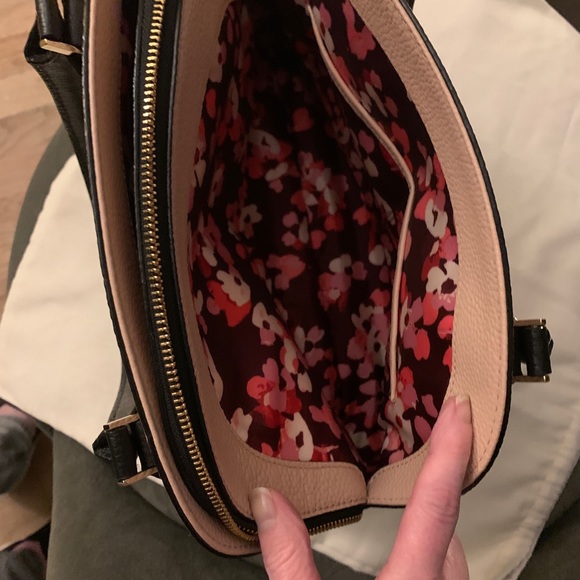 Purse or Handbag. Kate Spade pink and black. - Picture 9 of 9